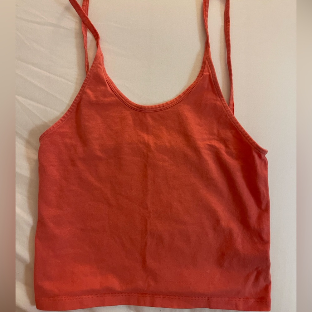 Criss cross tank top